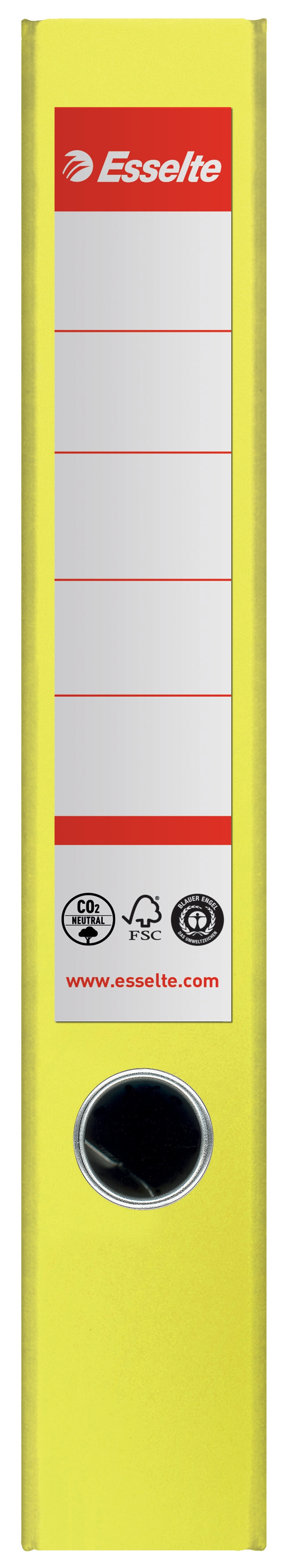 Binder LAF No1 POB CO²-comp A4 50mm yellow