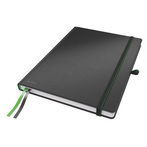 BildeLeitz Notatbok Complete A4 lin. 96g/80a sort