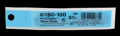 NT-Cutter Knivblad BD-100 5/sett