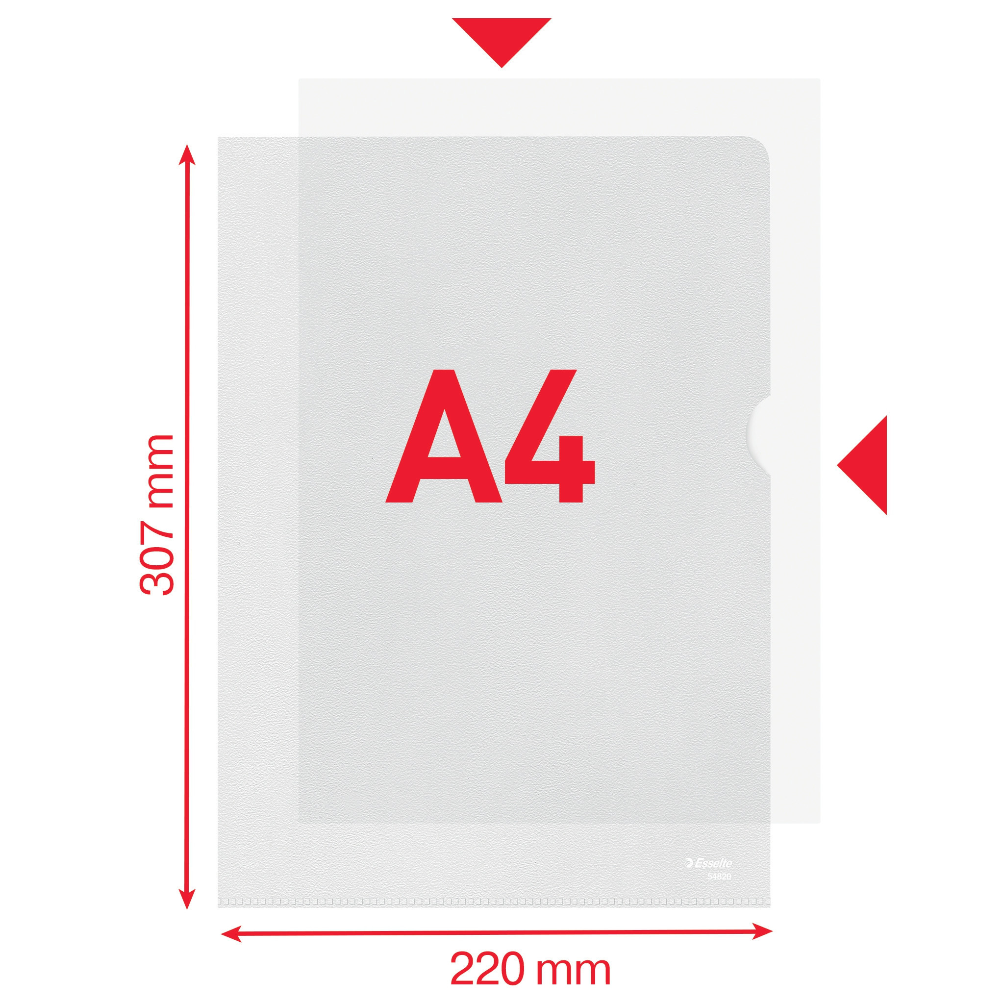 Esselte Omslag standard 105my A4 (10)