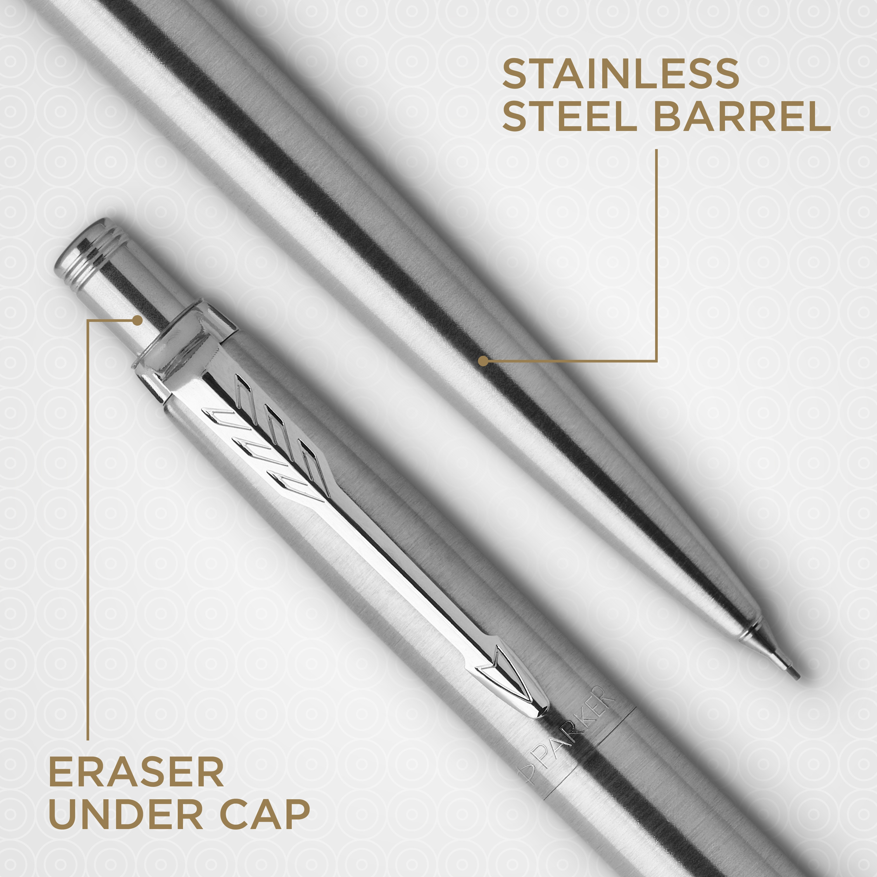 Parker Jotter 77% recycled Stainless Steel CT Duosett Gavepa