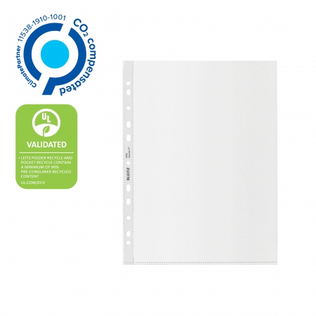 Lomme Recycle 100my A4 Klar Pose/25