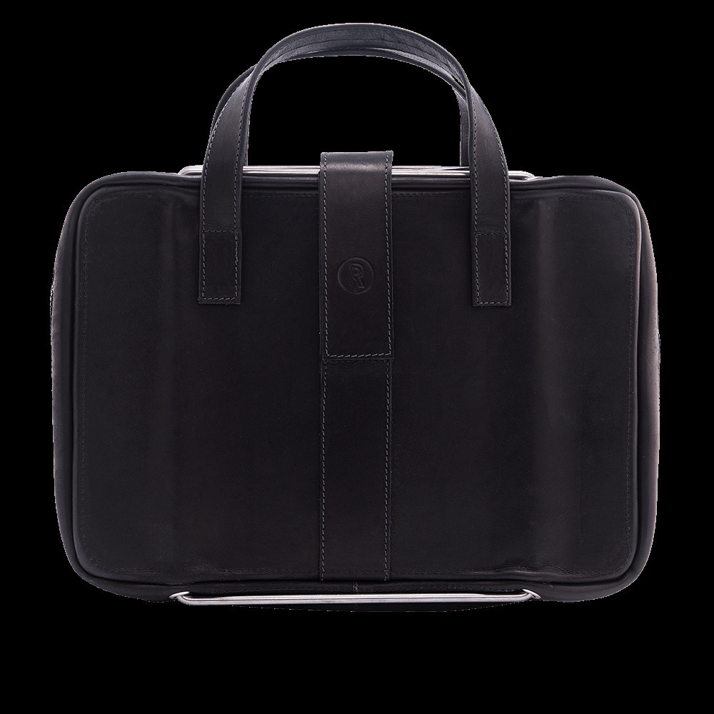 BildeR-Go Viva 15.6'' Laptop bag Full Grain Leather, Black