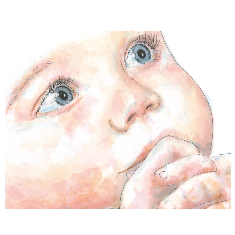 ZIG Akvarellpenn Clean Color Real Brush 6-sett Portrait colo