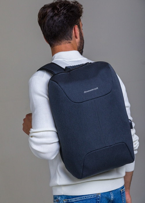 BildeDbramante 16'' Charlottenborg Resirkulert Ryggsekk, Mrk Bl