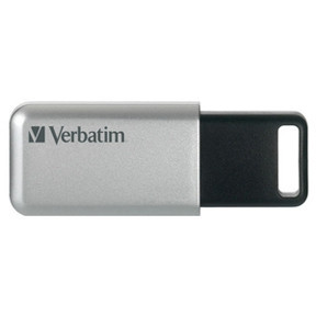 BildeVerbatim USB 3.0 Minnepenn Secure Data Pro 64GB Slv