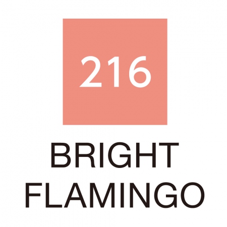 ZIG Clean Color Real Brush 216 Strlende Flamingo