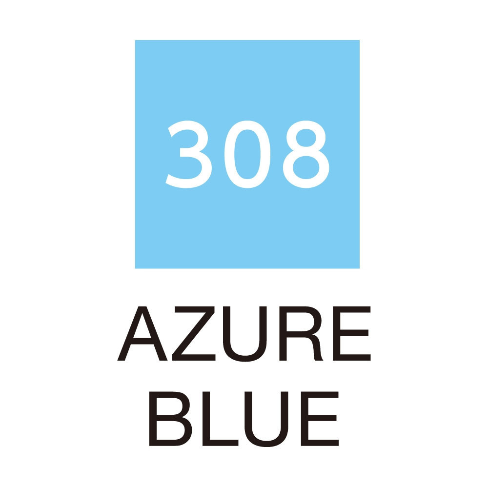 ZIG Clean Color Real Brush 308 Azure Bl