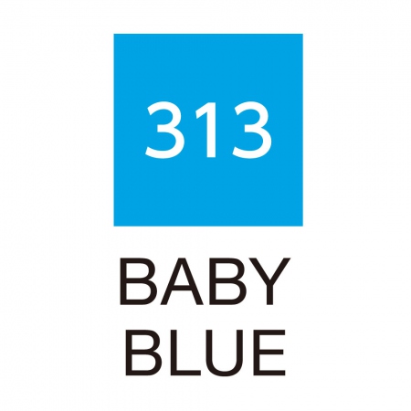 ZIG Clean Color Real Brush 313 Baby Bl