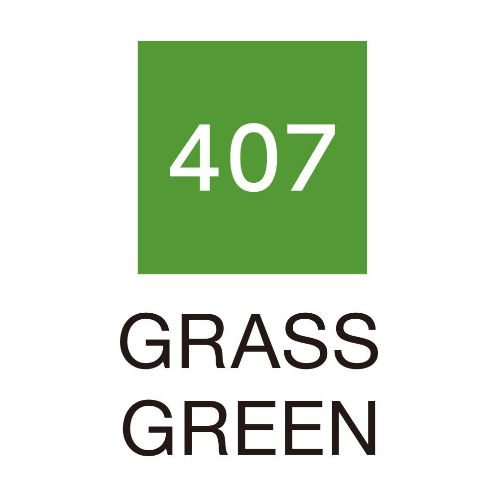ZIG Clean Color Real Brush 407 Gress Grnn