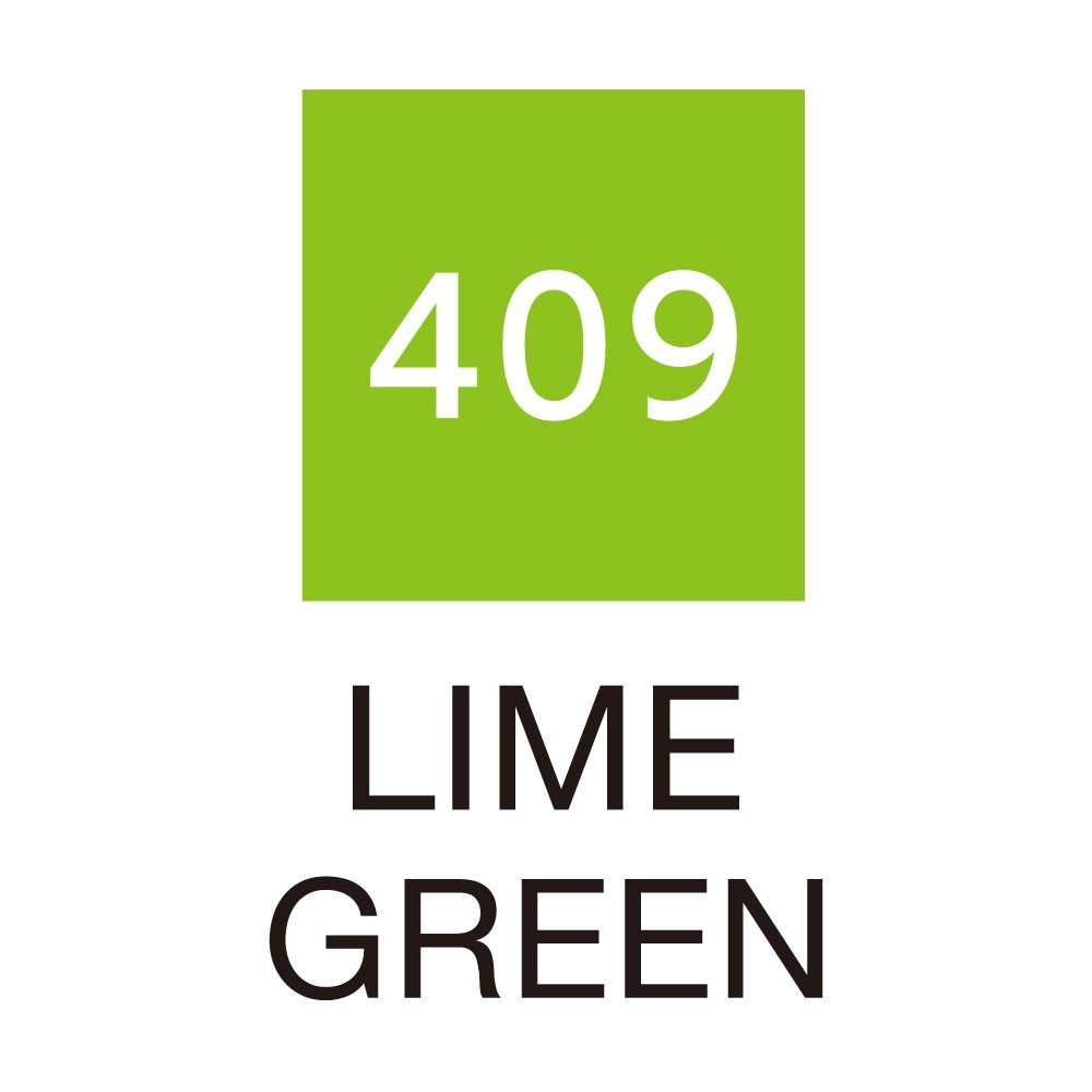 ZIG Clean Color Real Brush 409 Lime Grnn