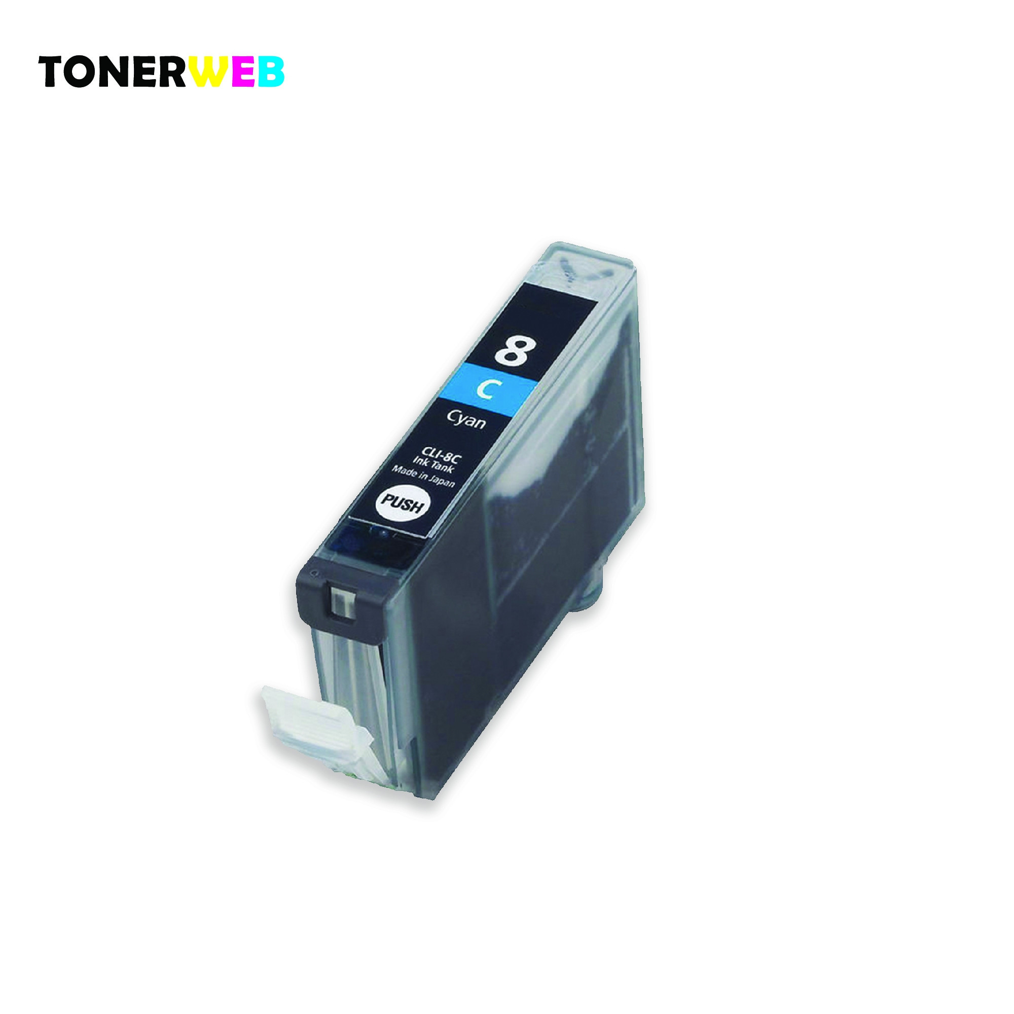 Canon Blekkpatron Foto Cyan CLI-8PC (13,4 ml) - Erstatter 0624B001