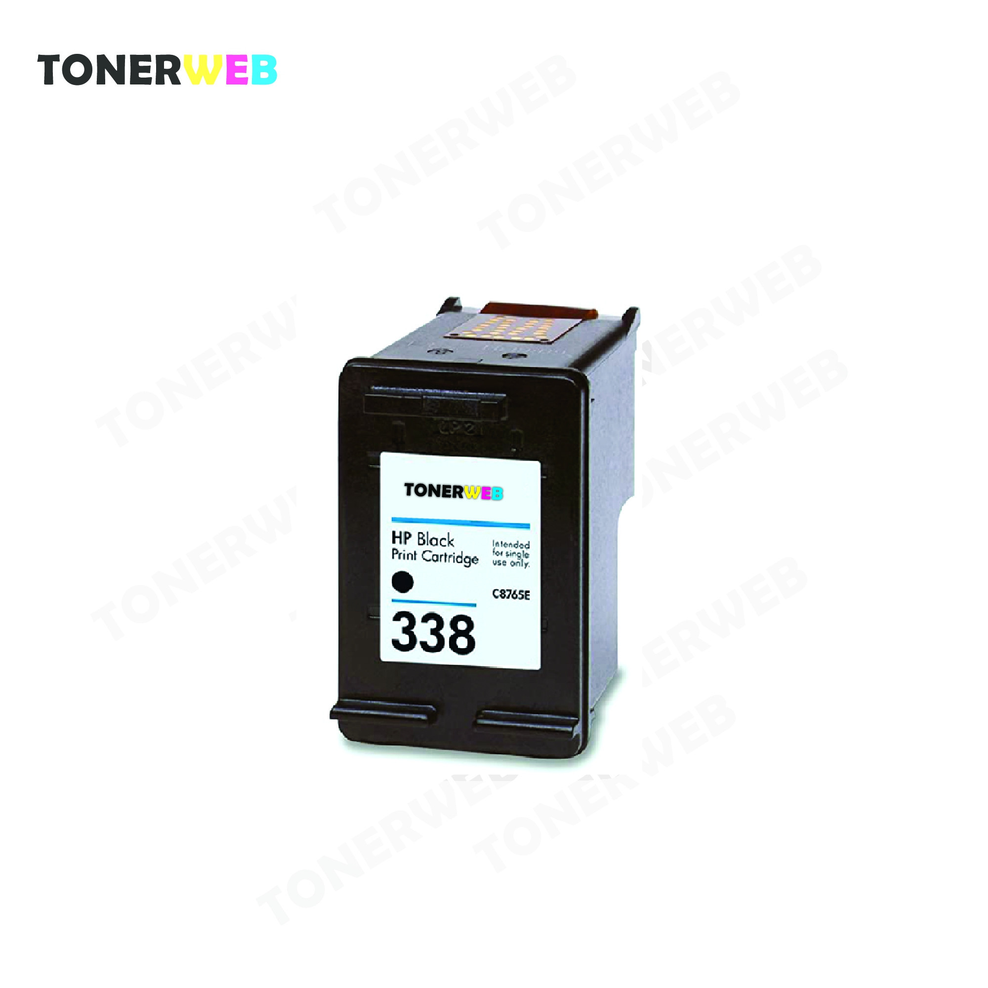 Blekkpatron, erstatter HP Sort 338 (17 ml)
