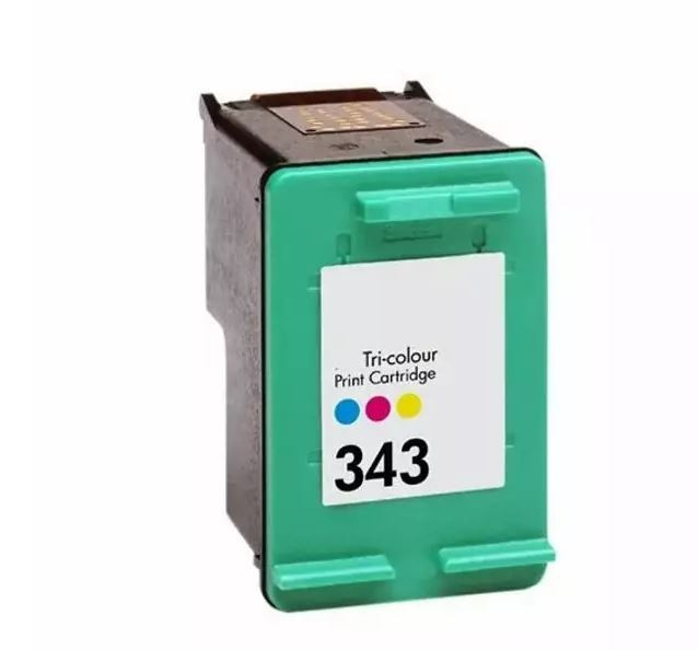 Blekkpatron, erstatter HP 3-Farge 343 (18 ml)