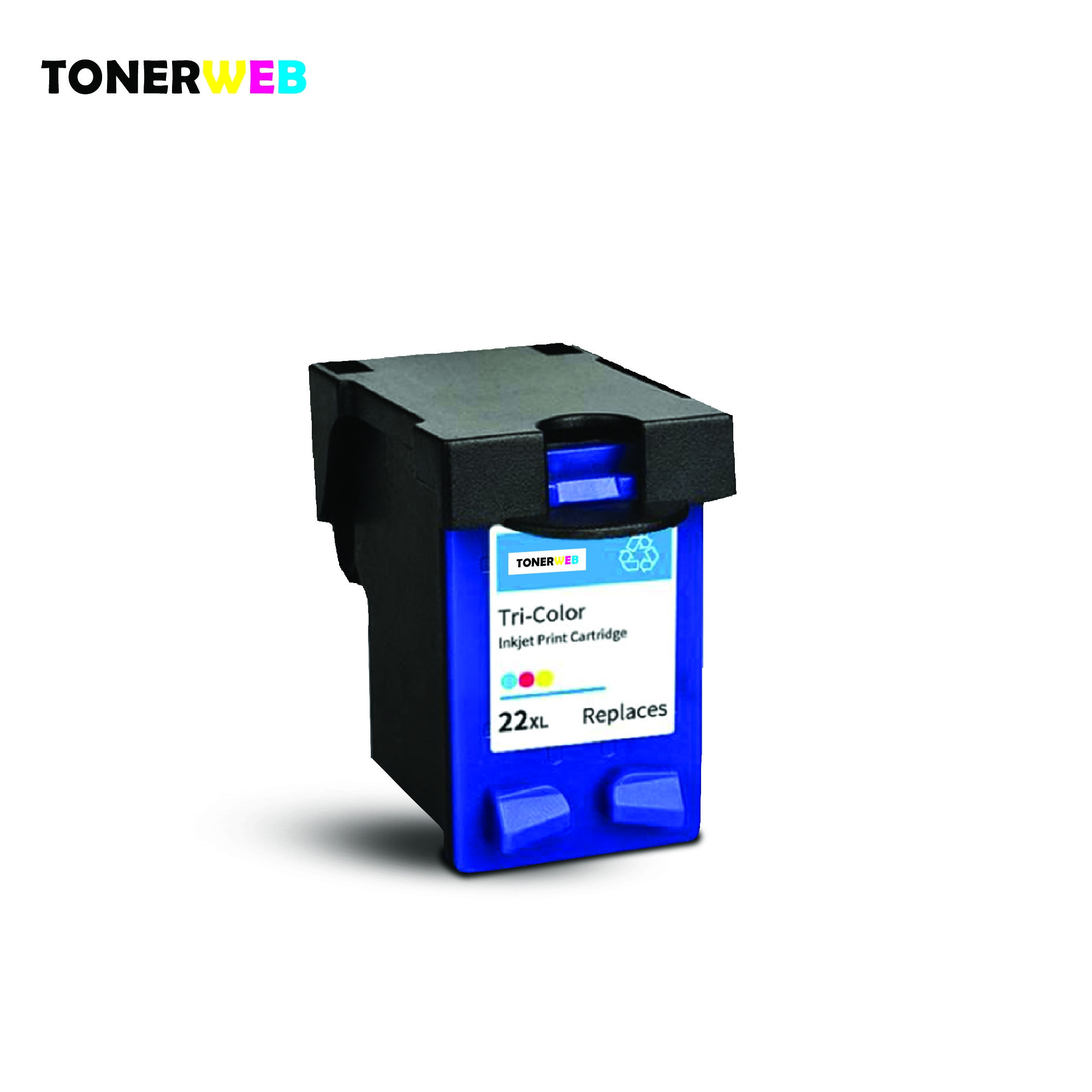 Blekkpatron, erstatter HP Blekkpatron 3-Farge 22XL (16 ml)