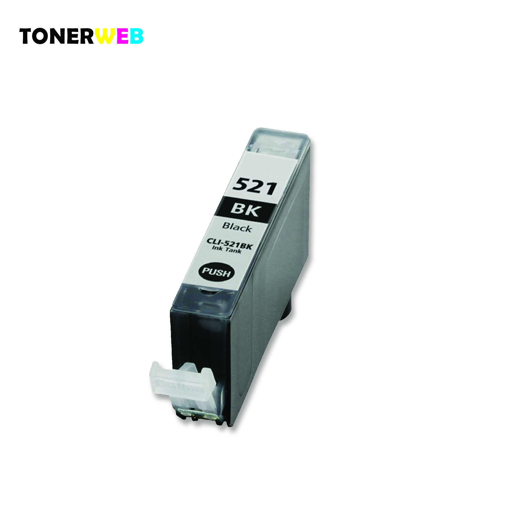 Canon Blekkpatron Sort CLI-521BK (9 ml) 2933B001
