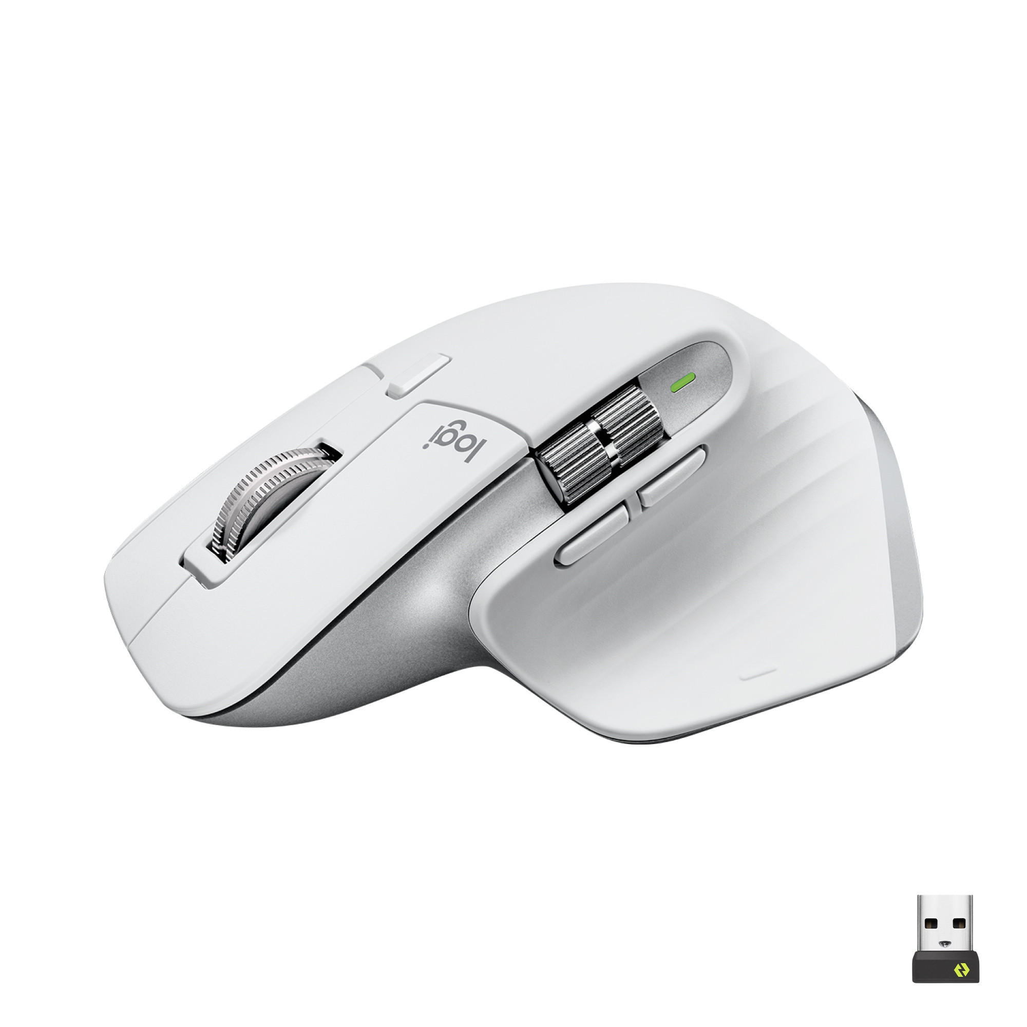 BildeMX Master 3S Performance Wireless Mouse, Pale Grey