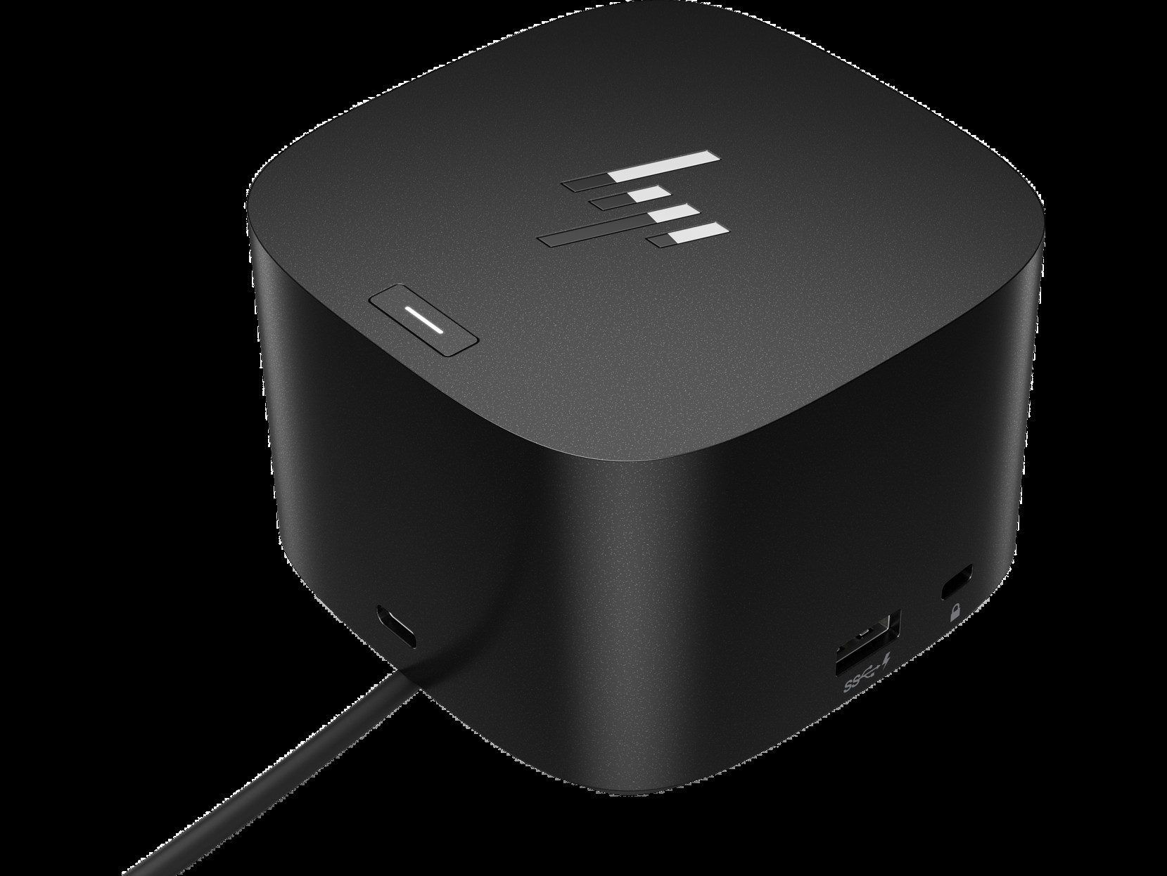 BildeHP Thunderbolt 280W G4 Dock w/Combo Cable, Black