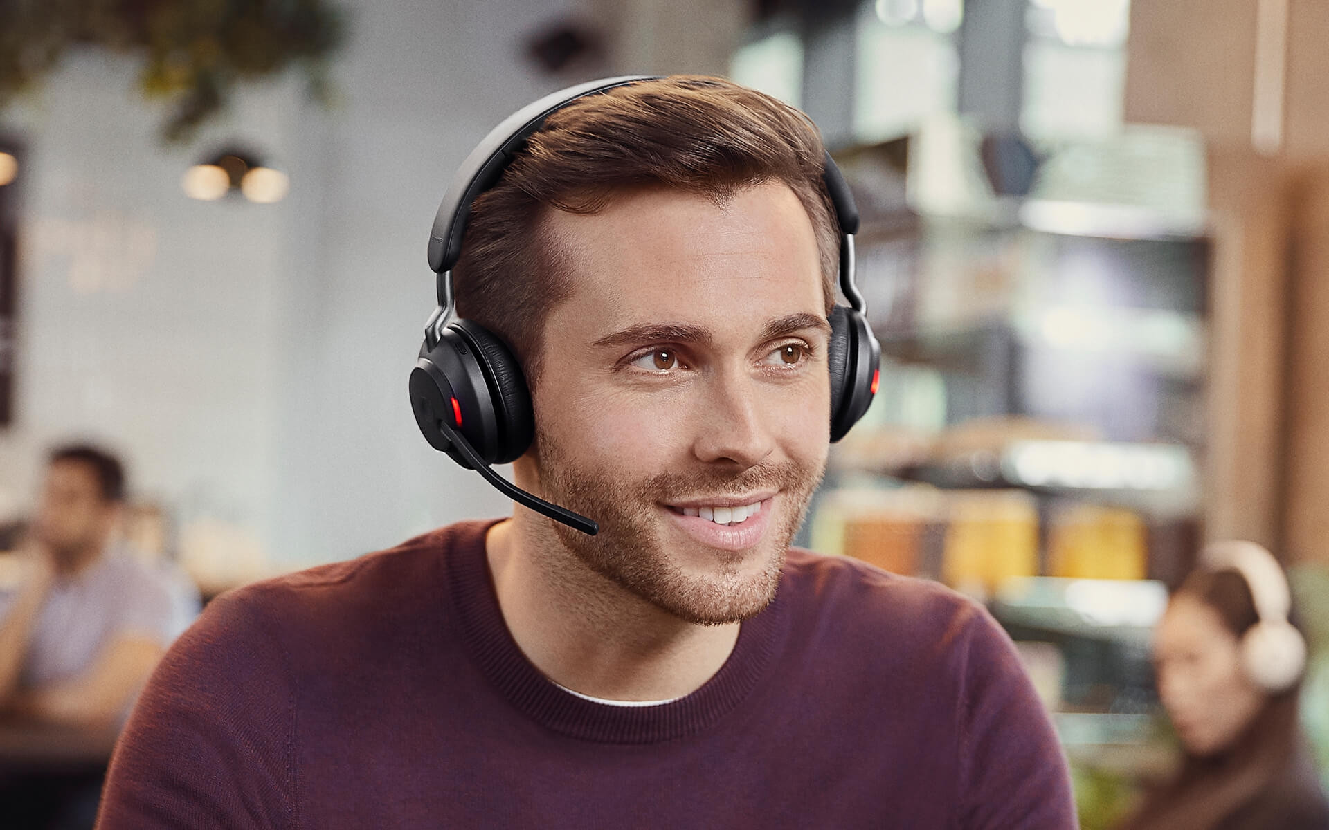 BildeJabra Evolve2 65 MS Stereo (USB-A)