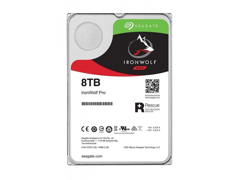 BildeSeagate IronWolf Internal HDD 3.5'' SATA 8TB