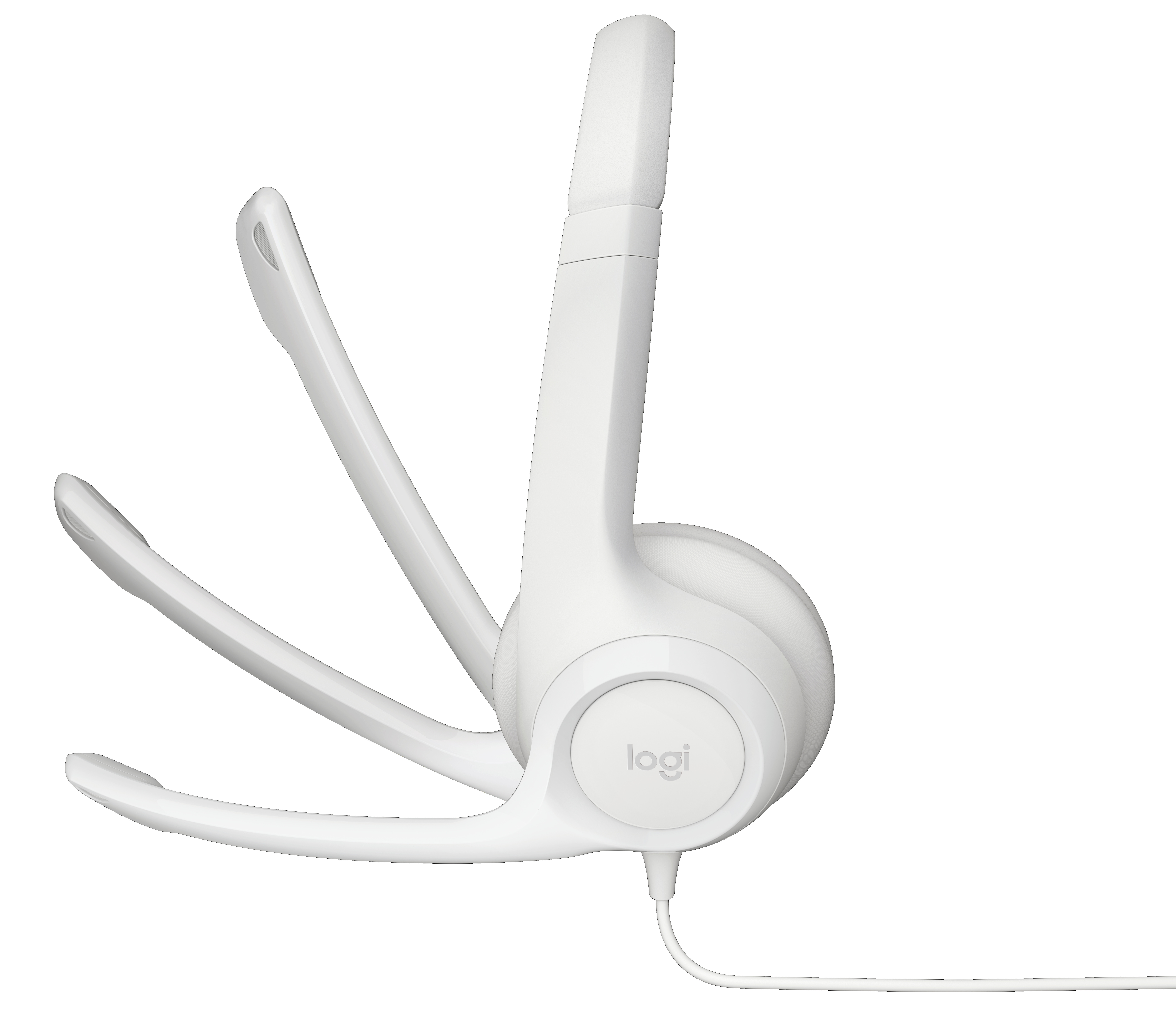 H390 USB Computer Headset, Off-white