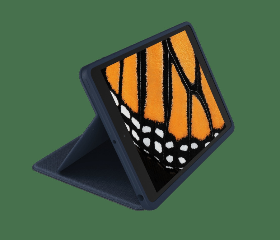 iPad 10.2'' (7., 8. og 9. gen.) Combo Touch 3 (Nordisk) Bl