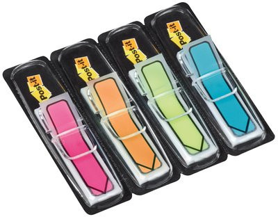 Post-it Indexmarkrer 11,9x43,1 "pil" ass neon (4)