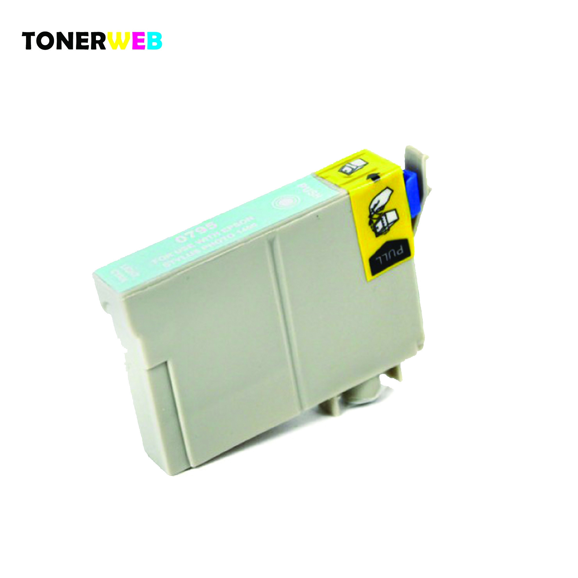 Epson Blekkpatron Lys Cyan (17 ml) - Erstatter T0795