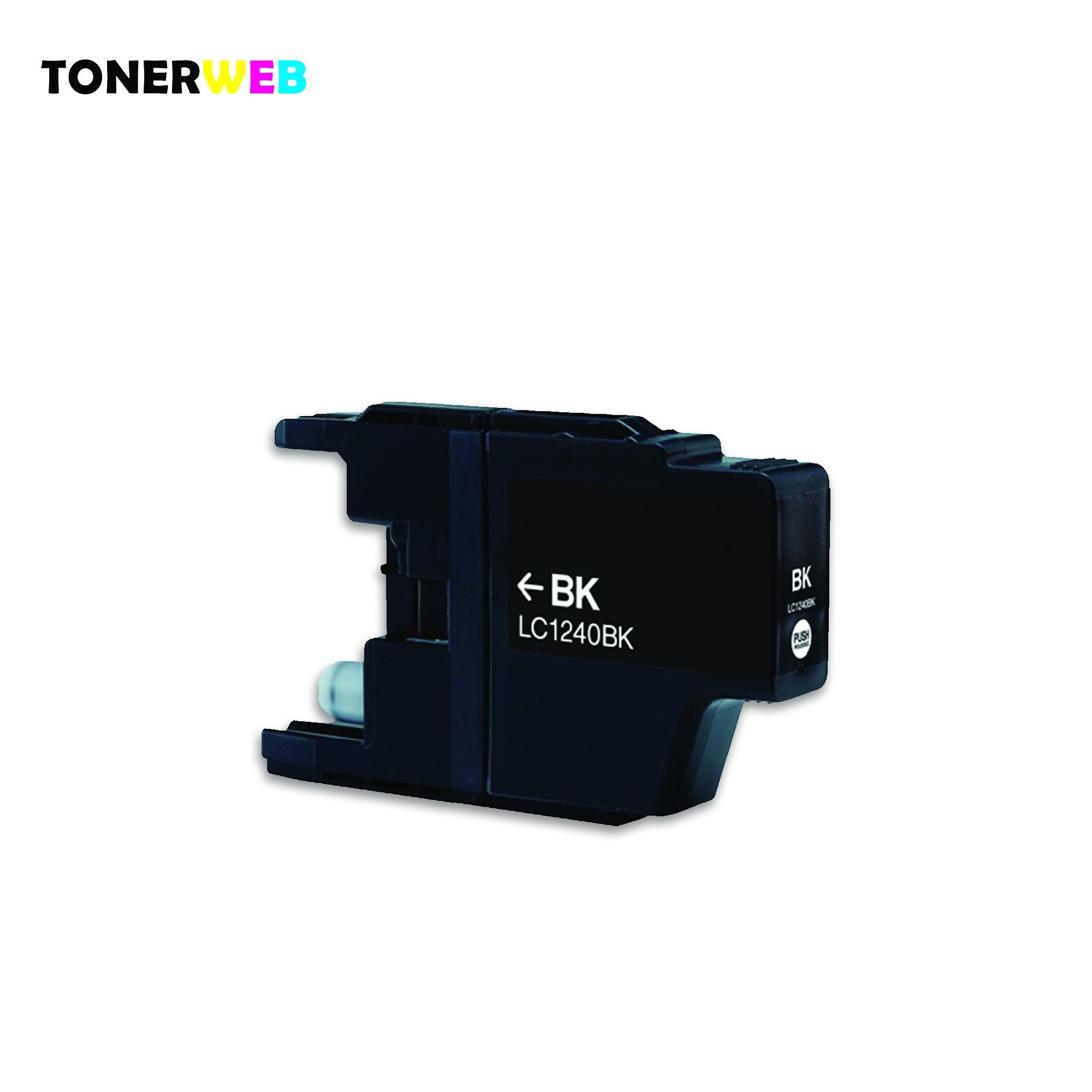 Blekkpatron, erstatter Brother LC1240BK Sort (32 ml)