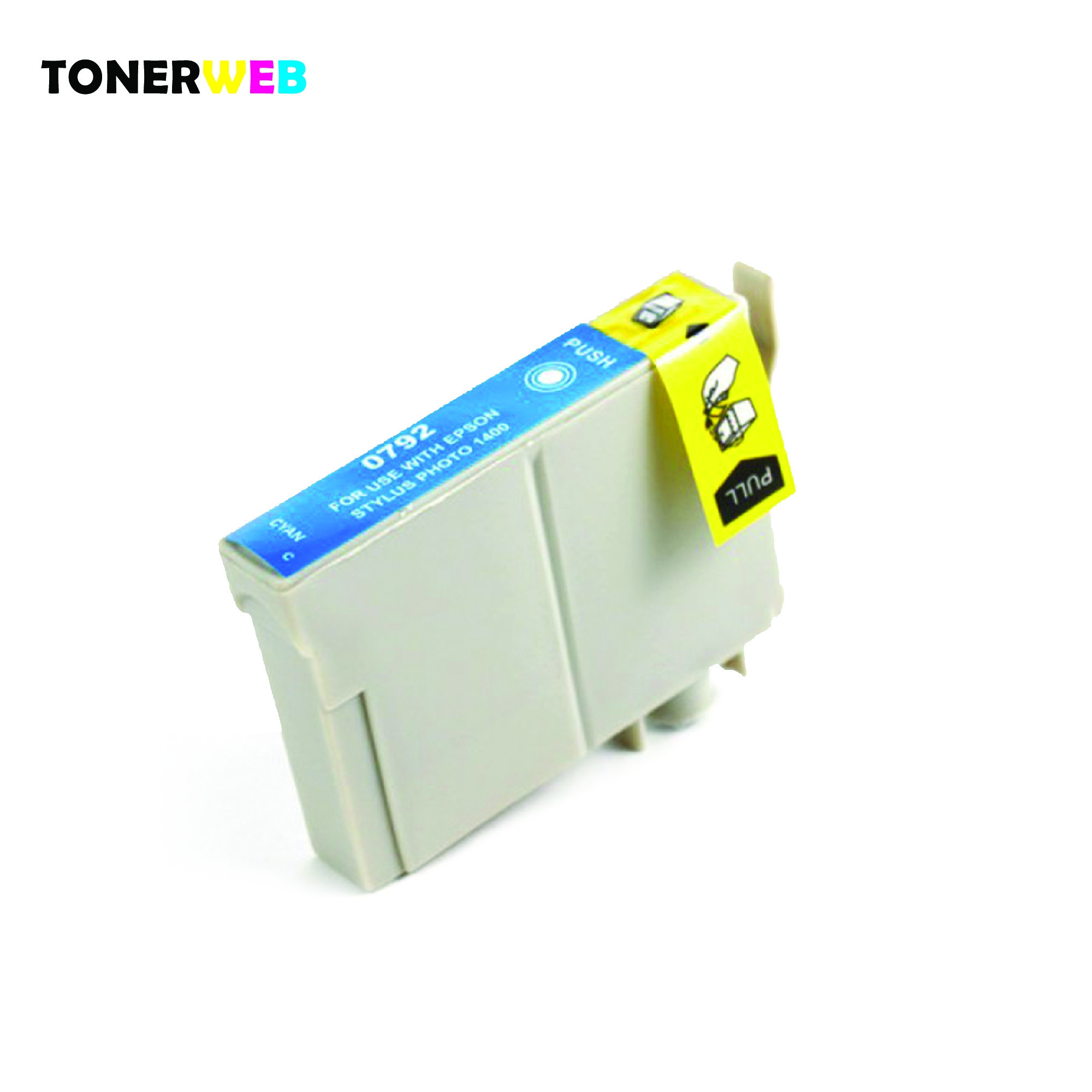 Epson Blekkpatron Cyan (17 ml) - Erstatter T0792