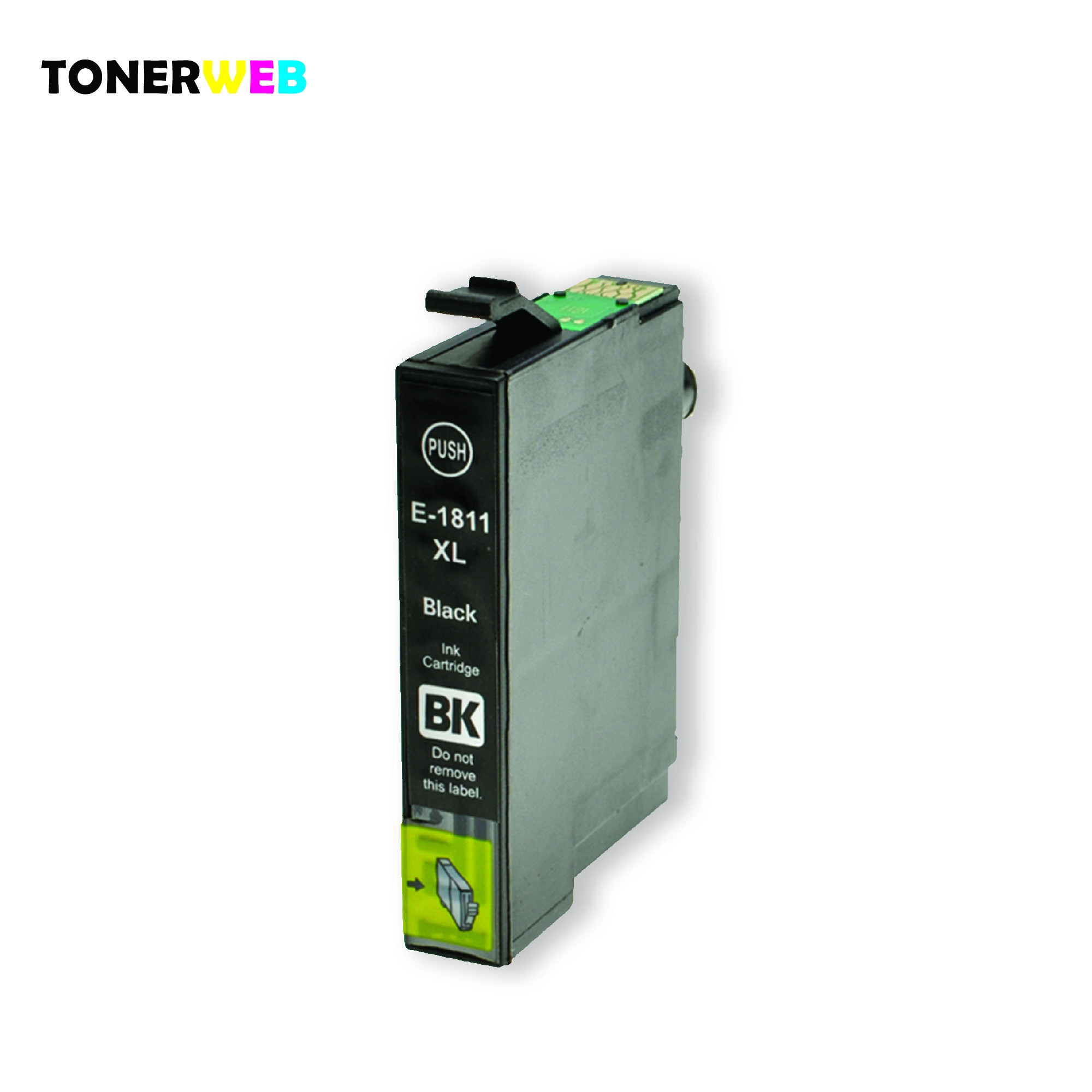 Epson Blekkpatron Sort 18XL Høykapasitet (17 ml) - Erstatter T1811