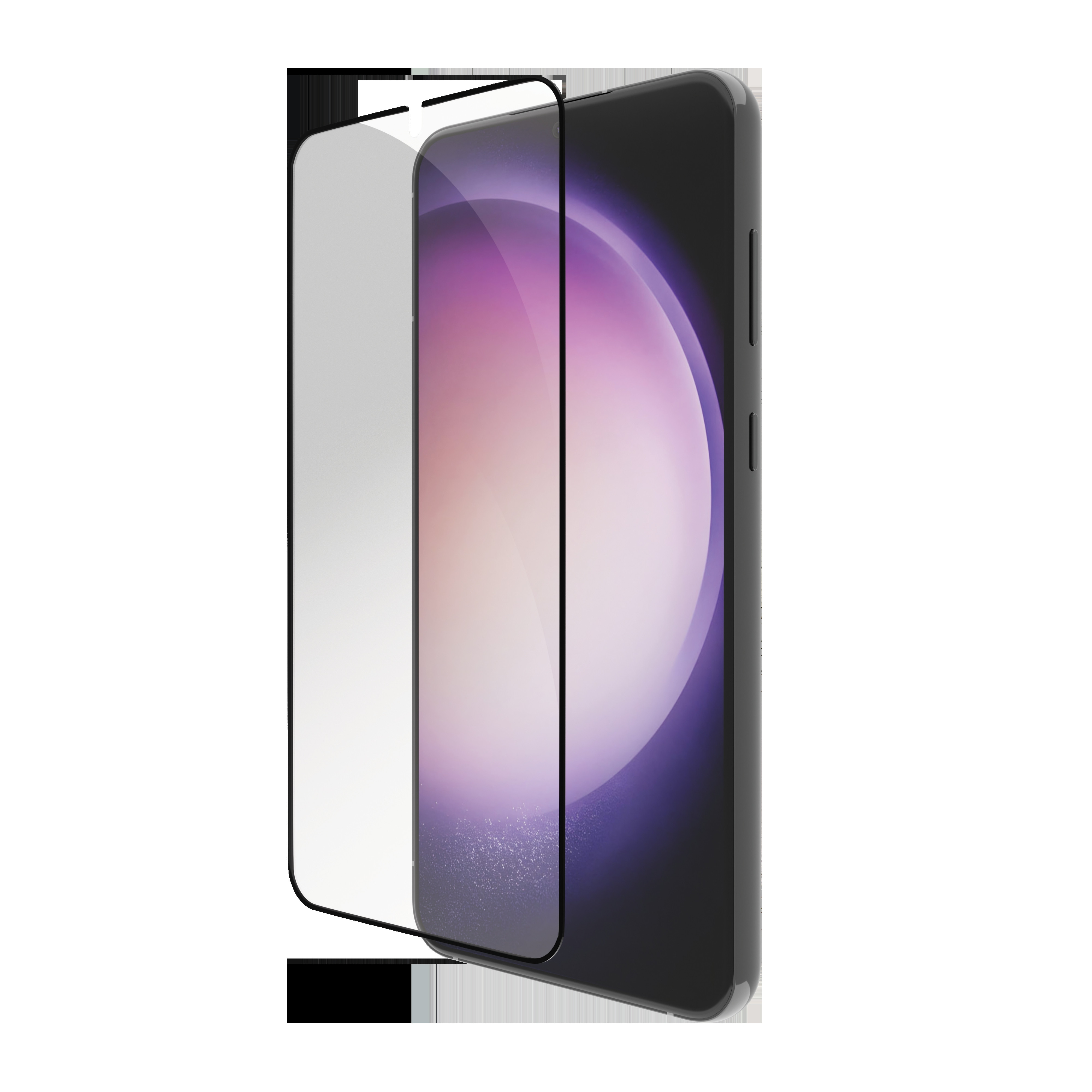 eco-shield - Galaxy S23, Black edge