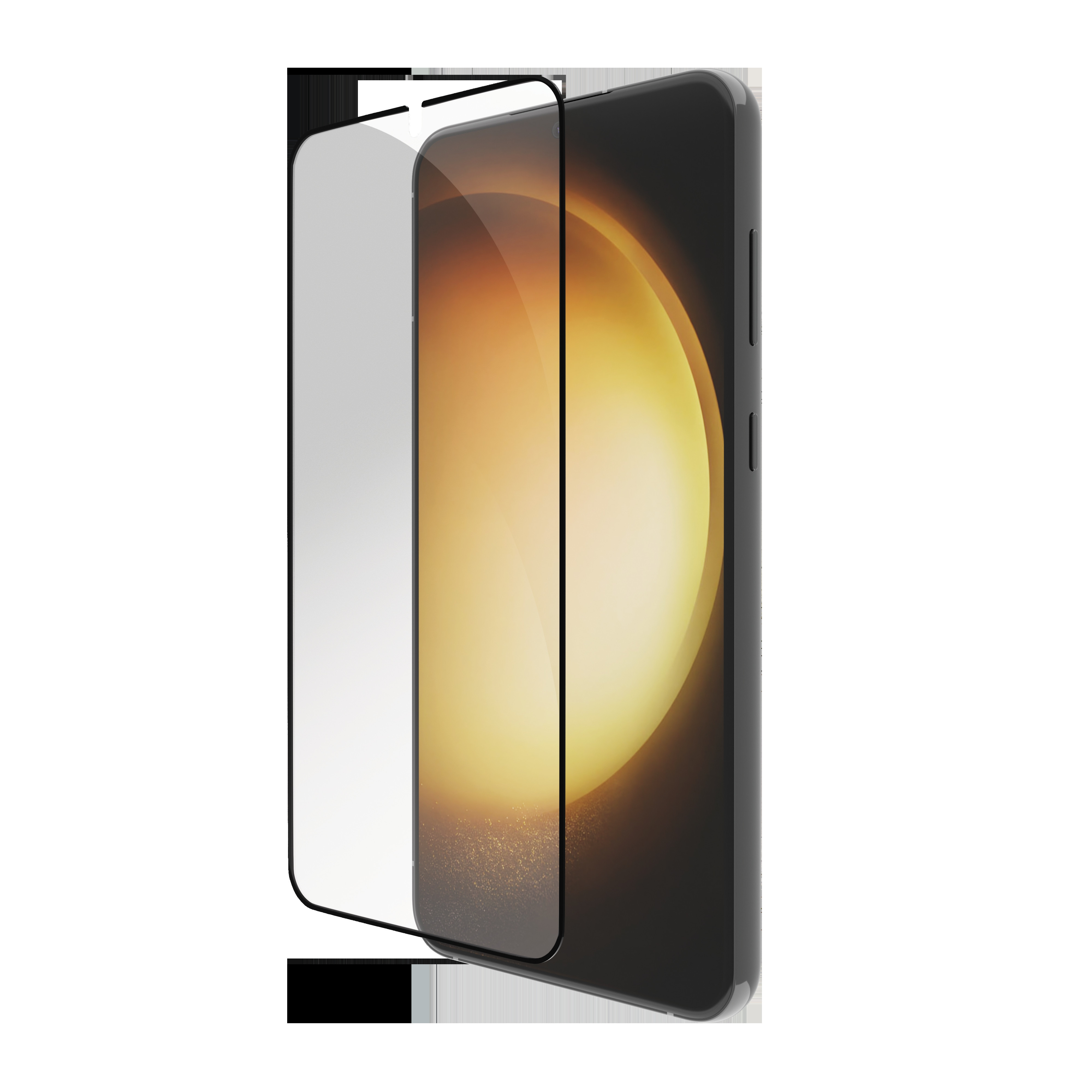 eco-shield - Galaxy S23+, Black edge