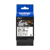HSe251E sort p hvit krympestrmpe 21mm