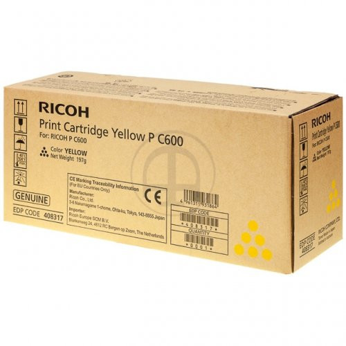 BildeRicoh PC600 yellow toner 13k
