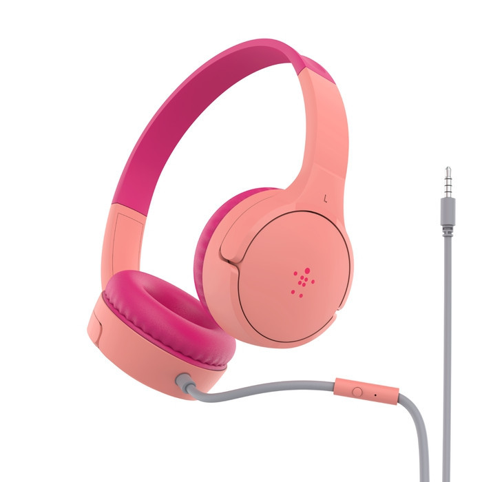 Belkin SOUNDFORM Mini Kablet On-Ear Hodetelefoner til barn,