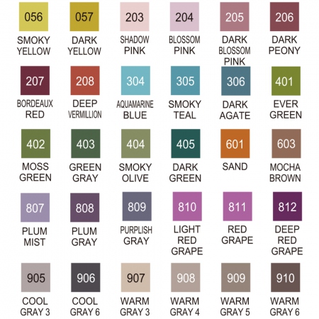 ZIG Akvarellpenn Clean Color Real Brush 30-sett A