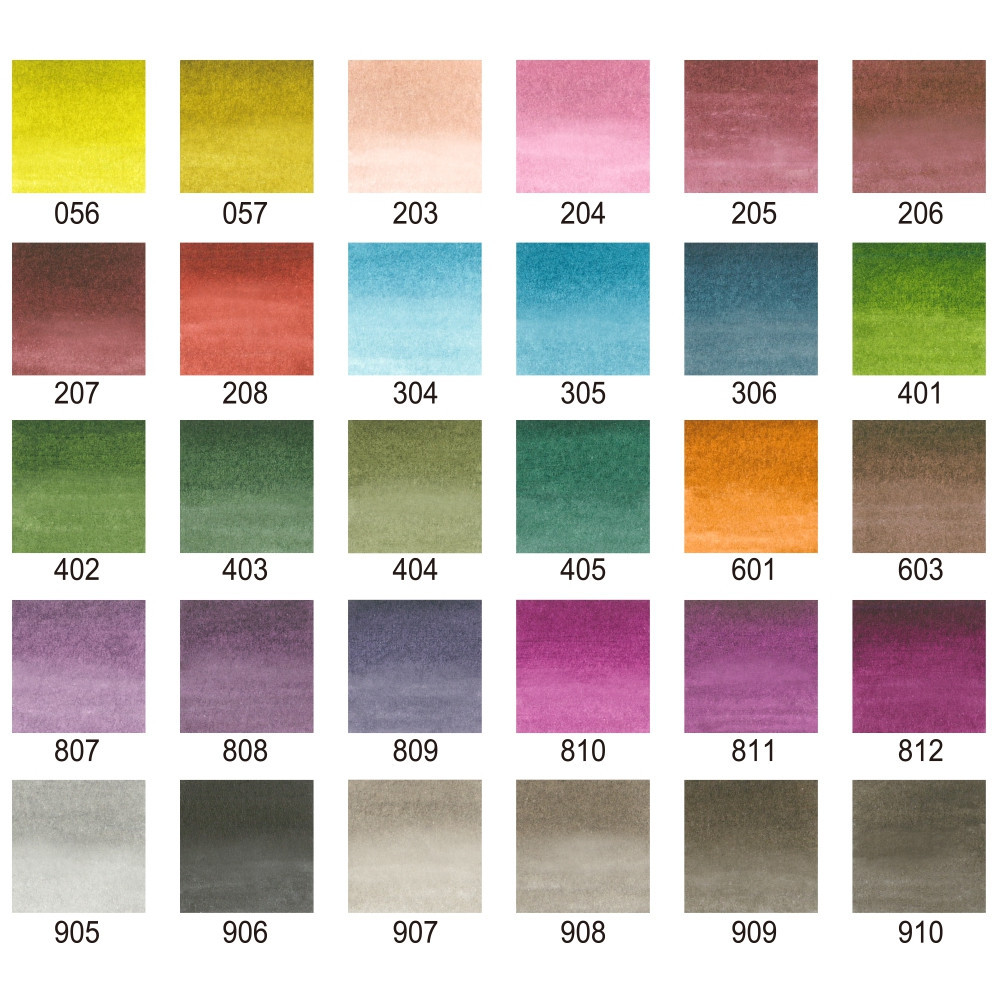 ZIG Akvarellpenn Clean Color Real Brush 30-sett A