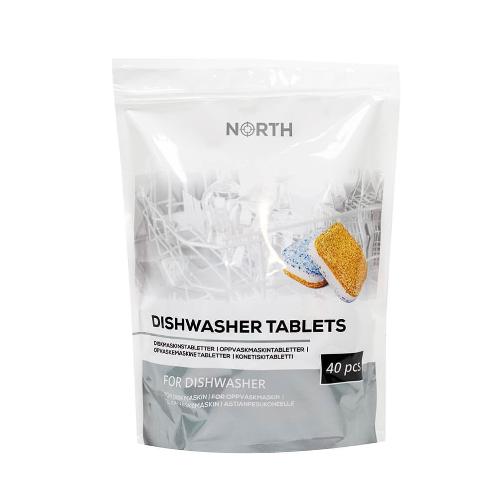 BildeNORTH Kapsler for Oppvaskmaskin 40-pack