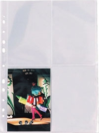 BildeEsselte Fotolomme 10x15cm A4 80my klar (10)