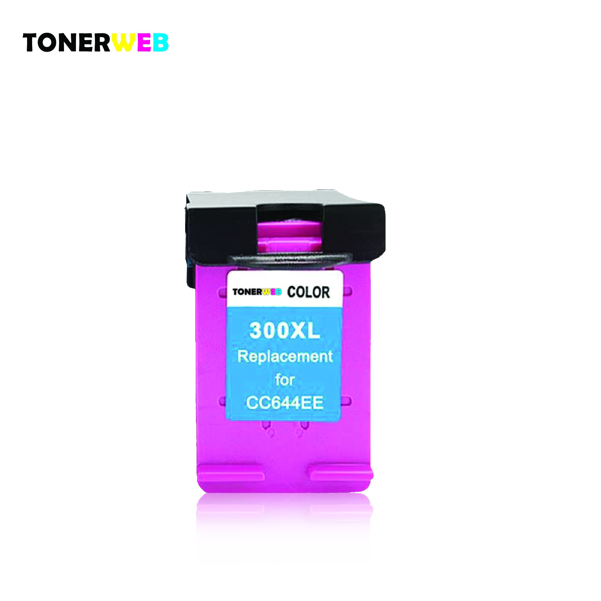 Blekkpatron, erstatter HP Blekkpatron 3-Farge 300XL (18 ml)