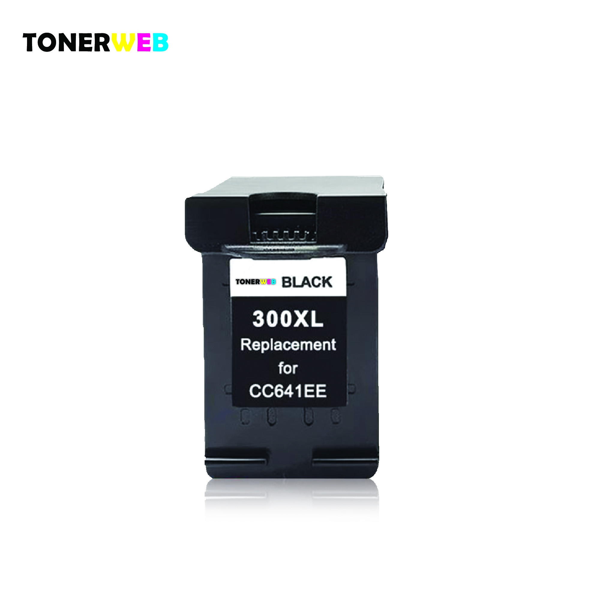 Blekkpatron, erstatter HP Sort 300XL (18 ml)
