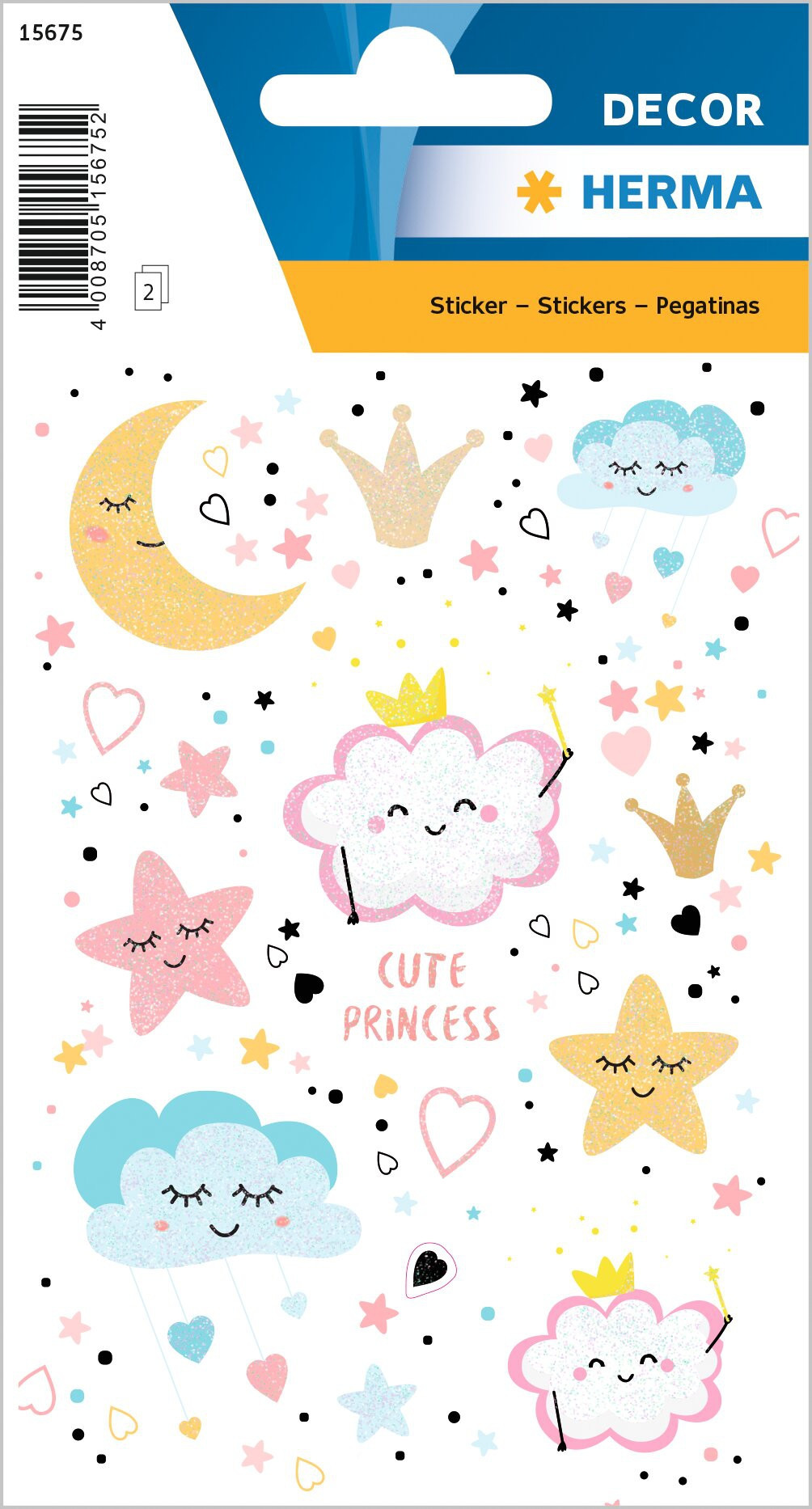BildeHerma stickers Decor cute princess (2)