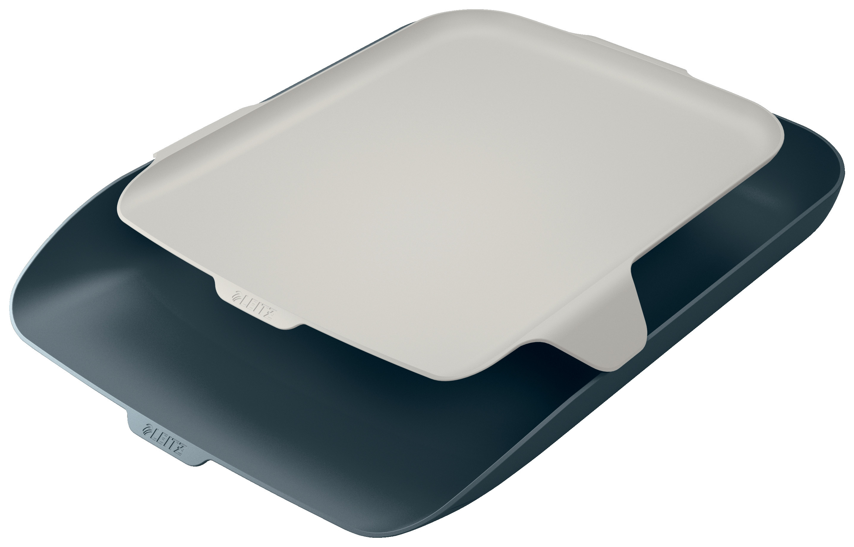 BildeLetter Tray+Organizer Cosy velvet grey