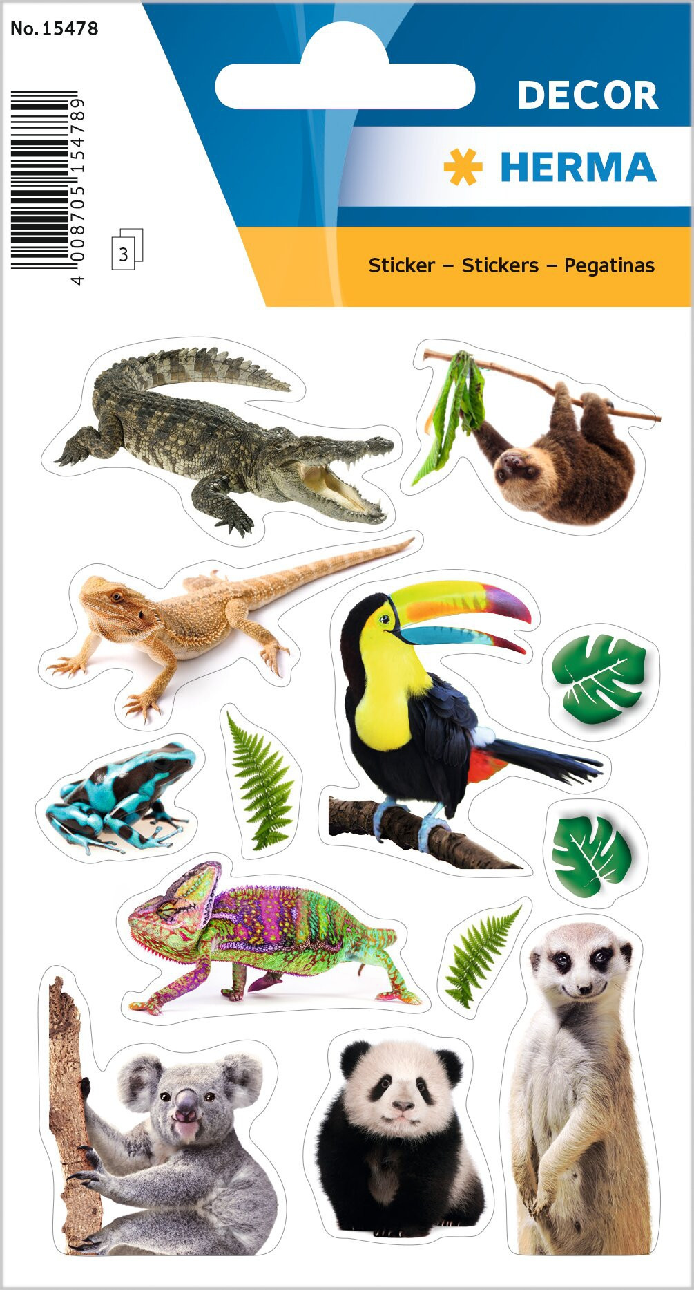 BildeHerma stickers Decor exotic animals (3)