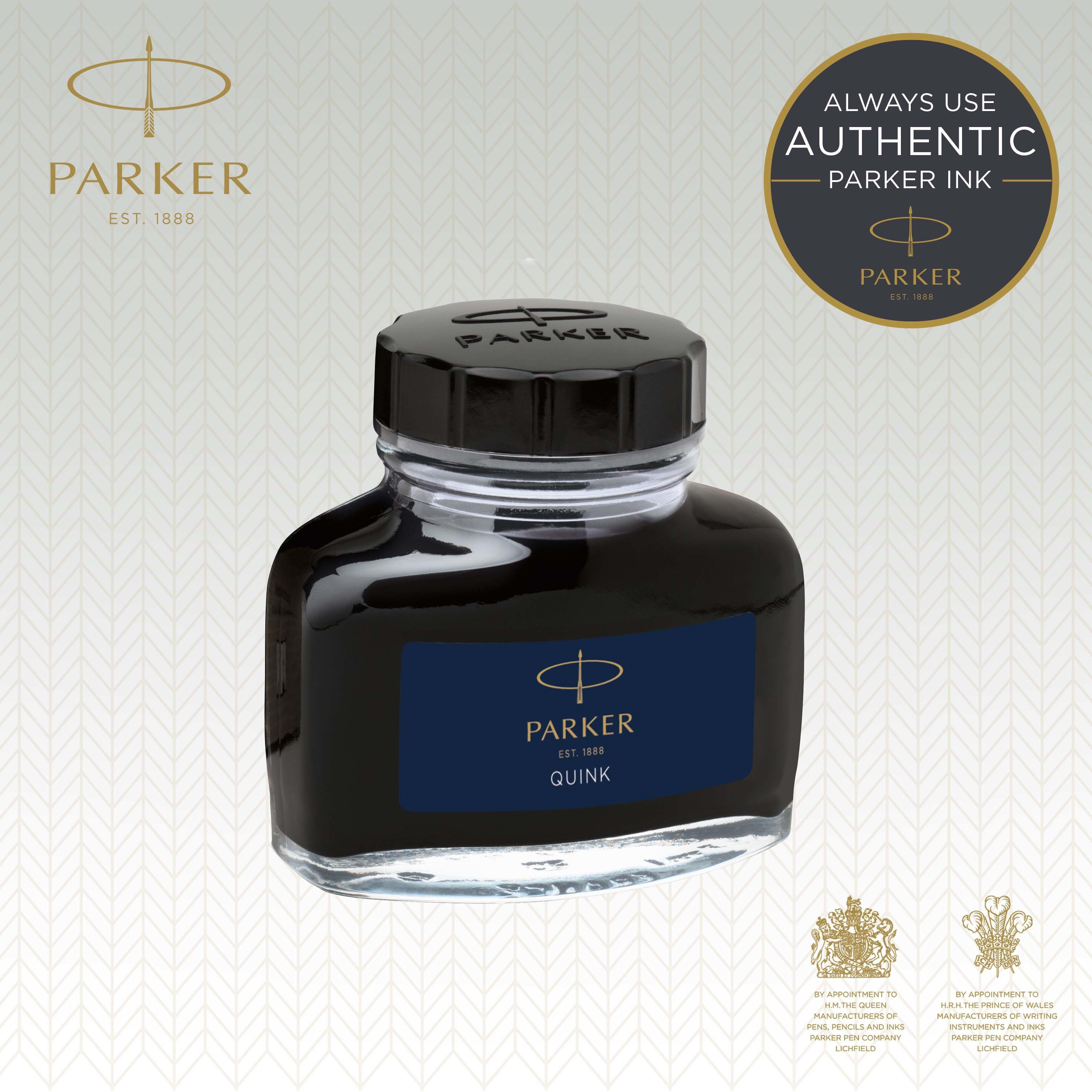Parker blekk Quinkflow M 57ml bl