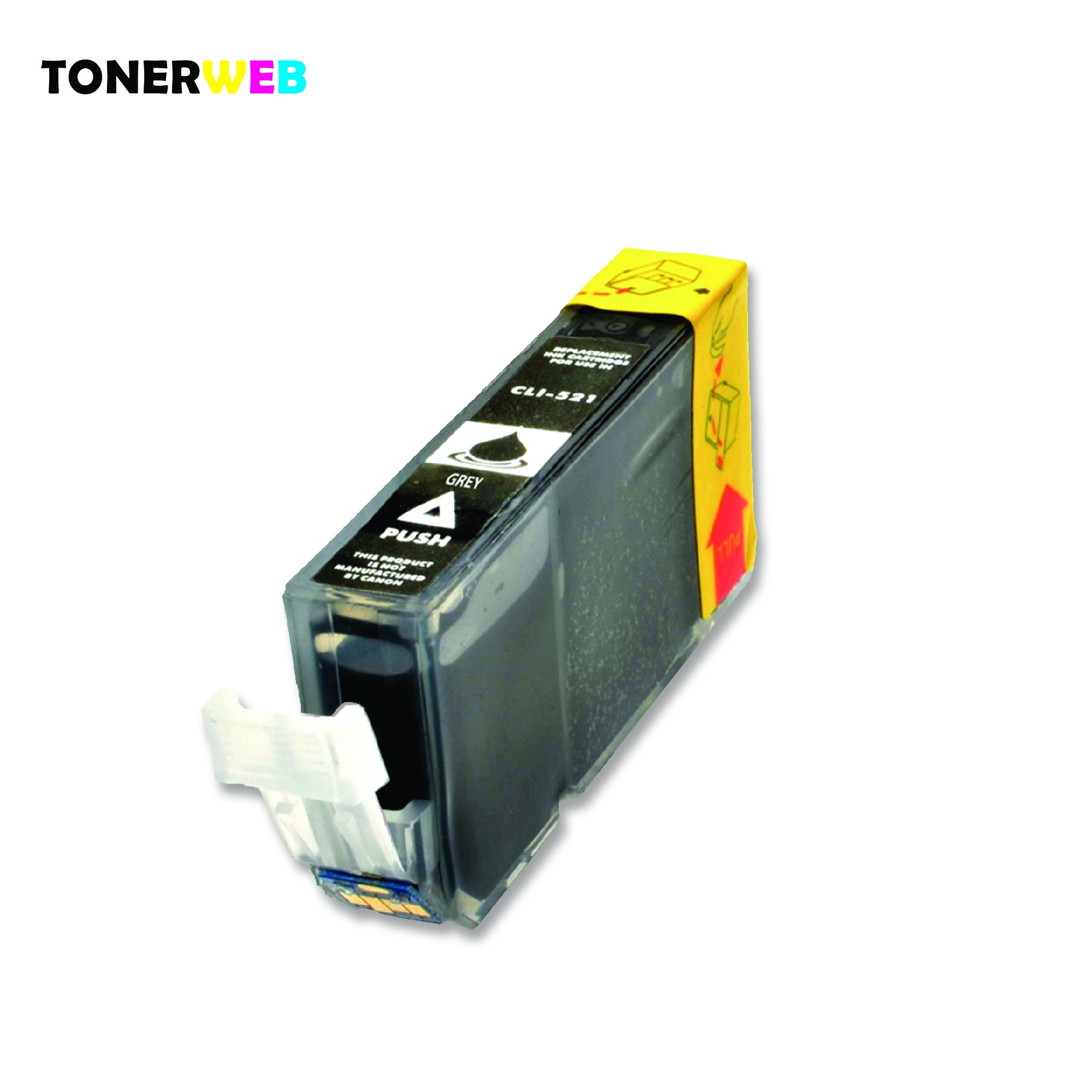 Canon Blekkpatron Grå CLI-521G (9 ml) - Erstatter 2937B001