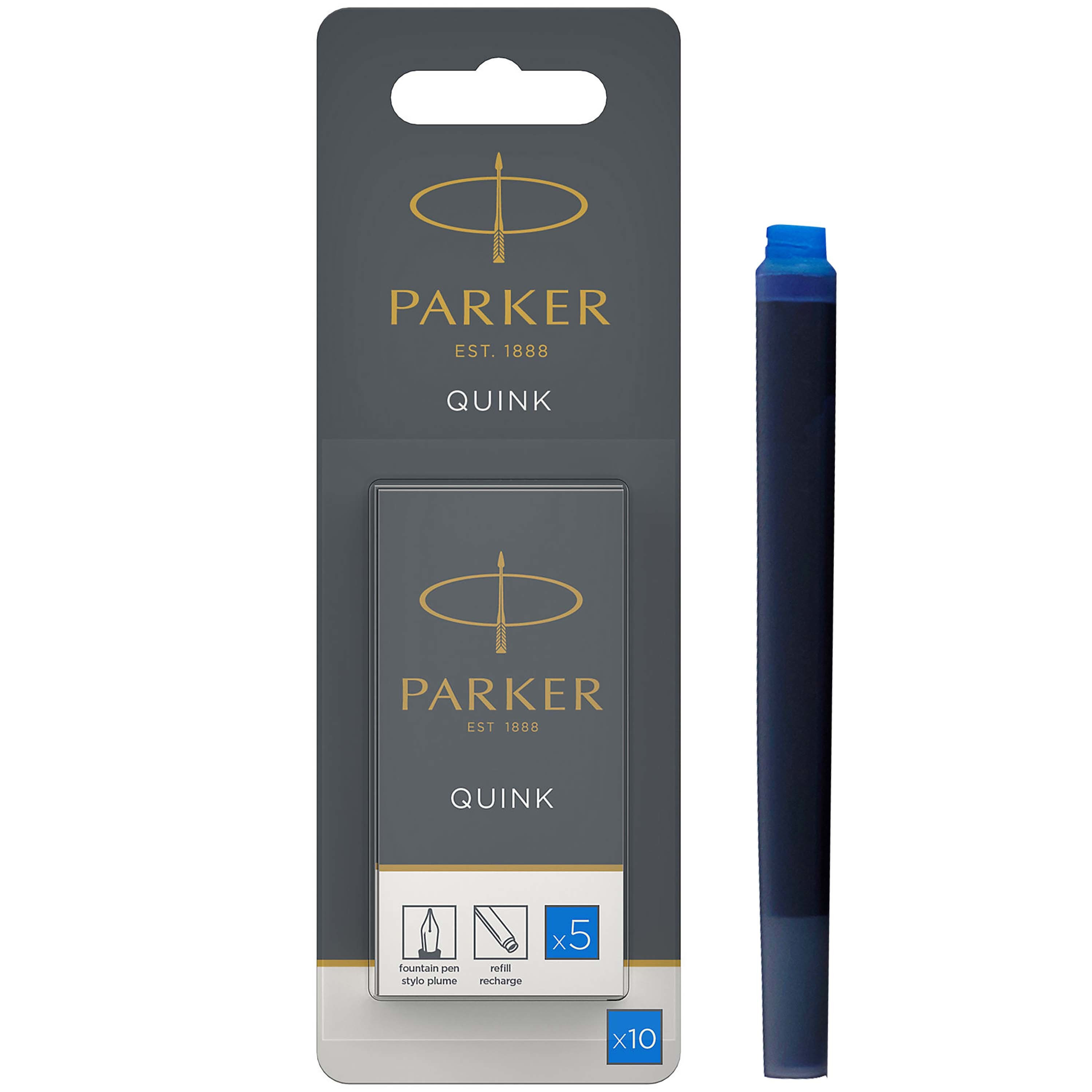Refill Long fountain Cartridges washable blue ink (5)