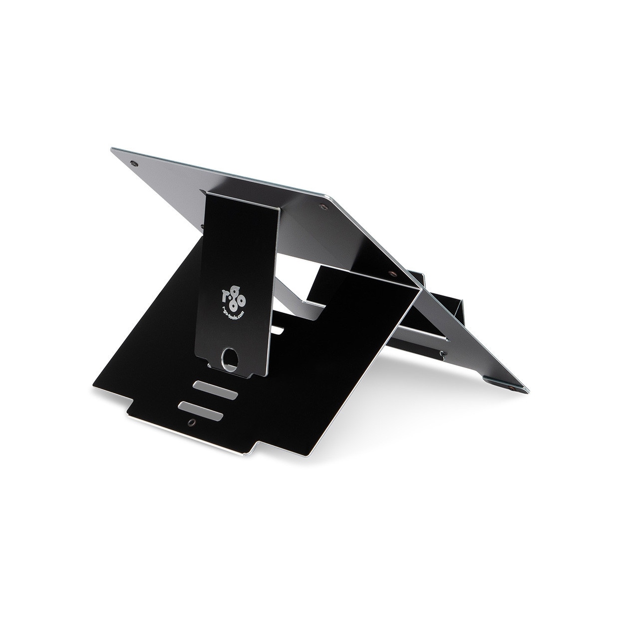 R-Go Riser Flexible Laptop Stand, adjustable, black