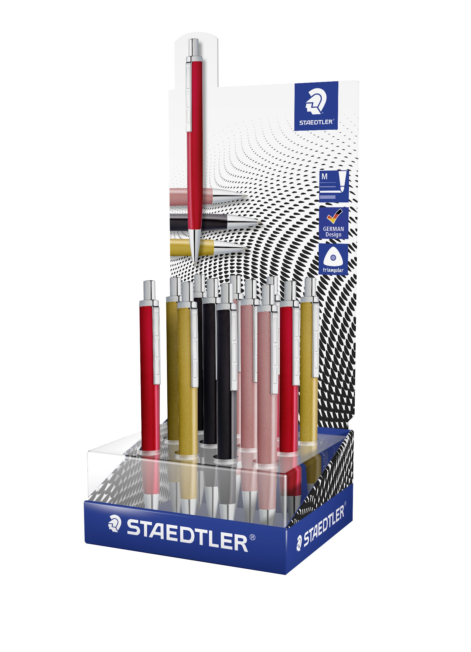 BildeSTAEDTLER Triplus Kulepenn Triplus medium Display ass (12)